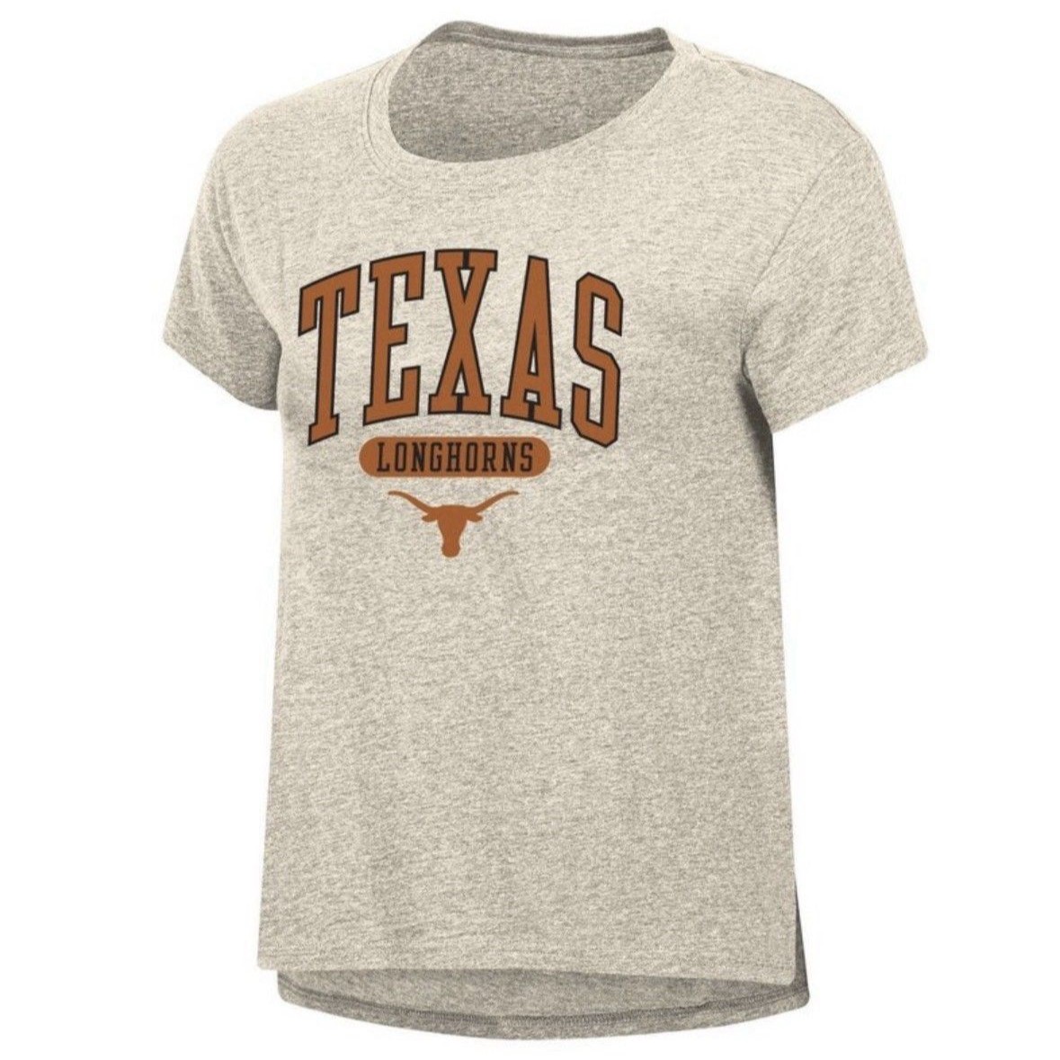 Ncaa Texas Longhorns Women’s Oatmeal T Shirt Medium